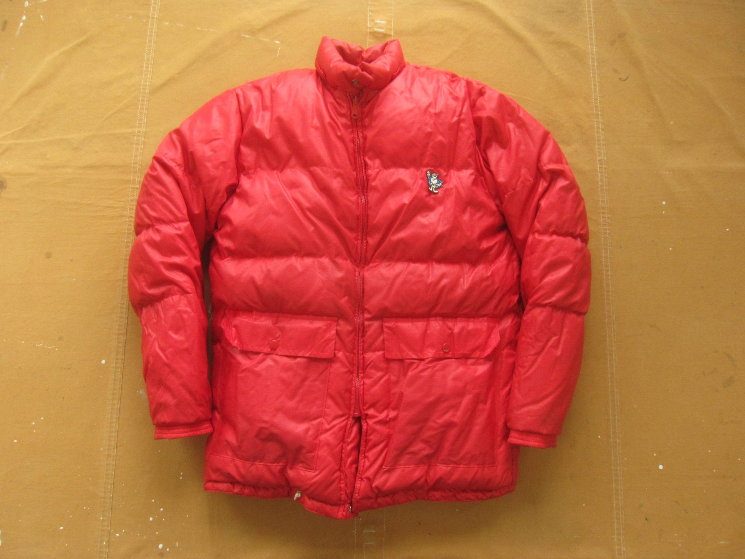 Small/Medium 70S Down Puffer Expedition Jacket Super Thick Heavy Puffy Goosedown Insulated Ski 1970S