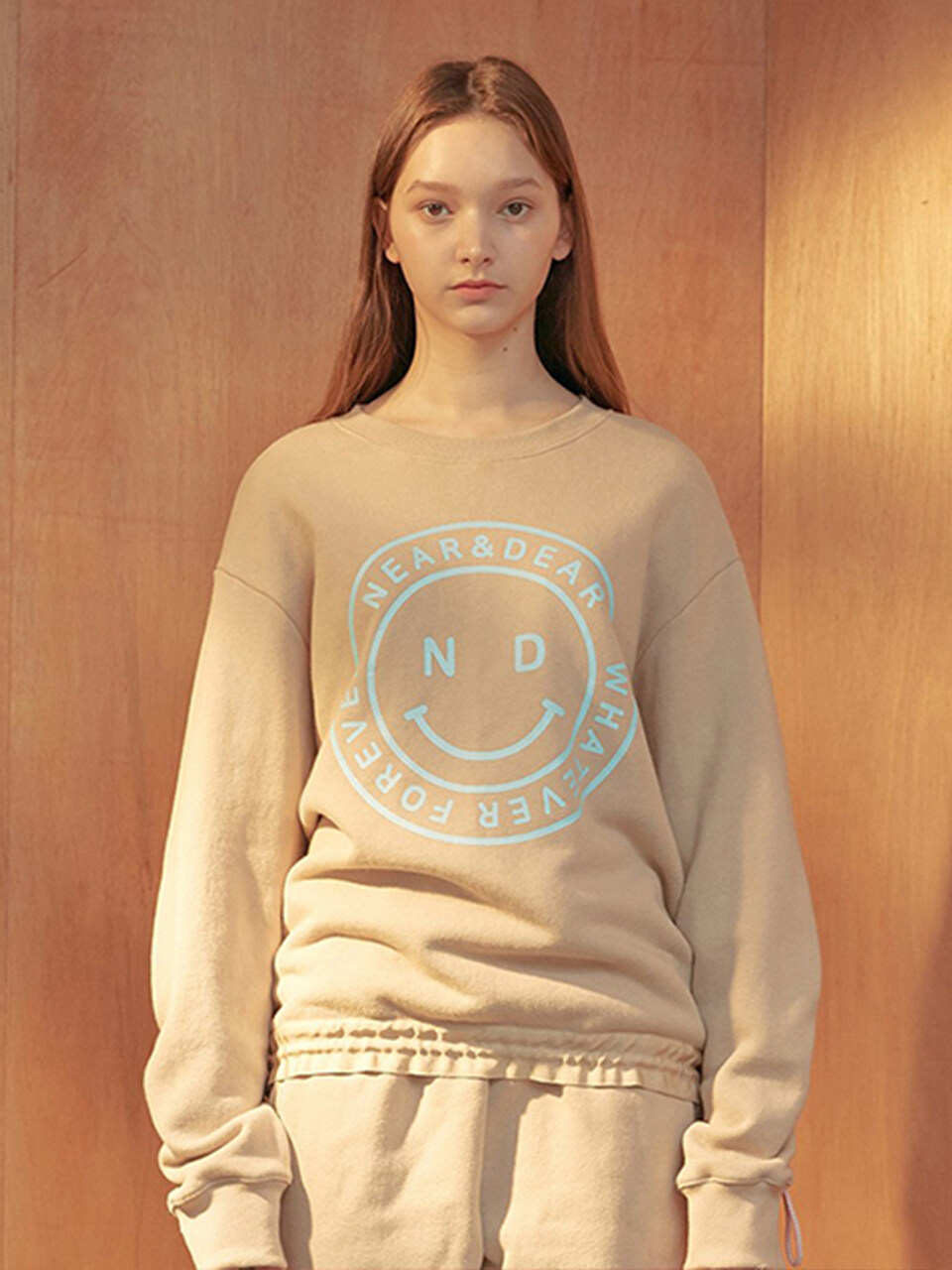 Smile Graphic Sweatshirt_BE