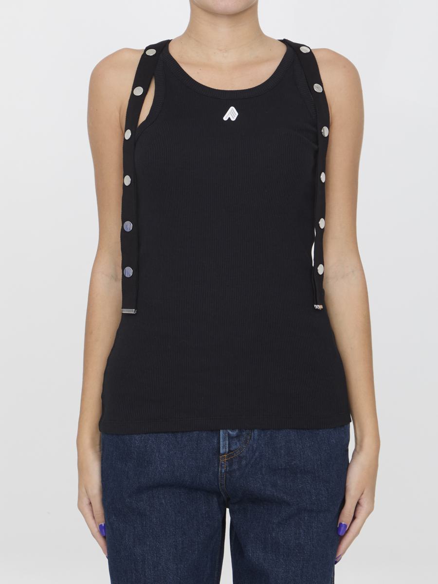 Snap-Button Tank Top