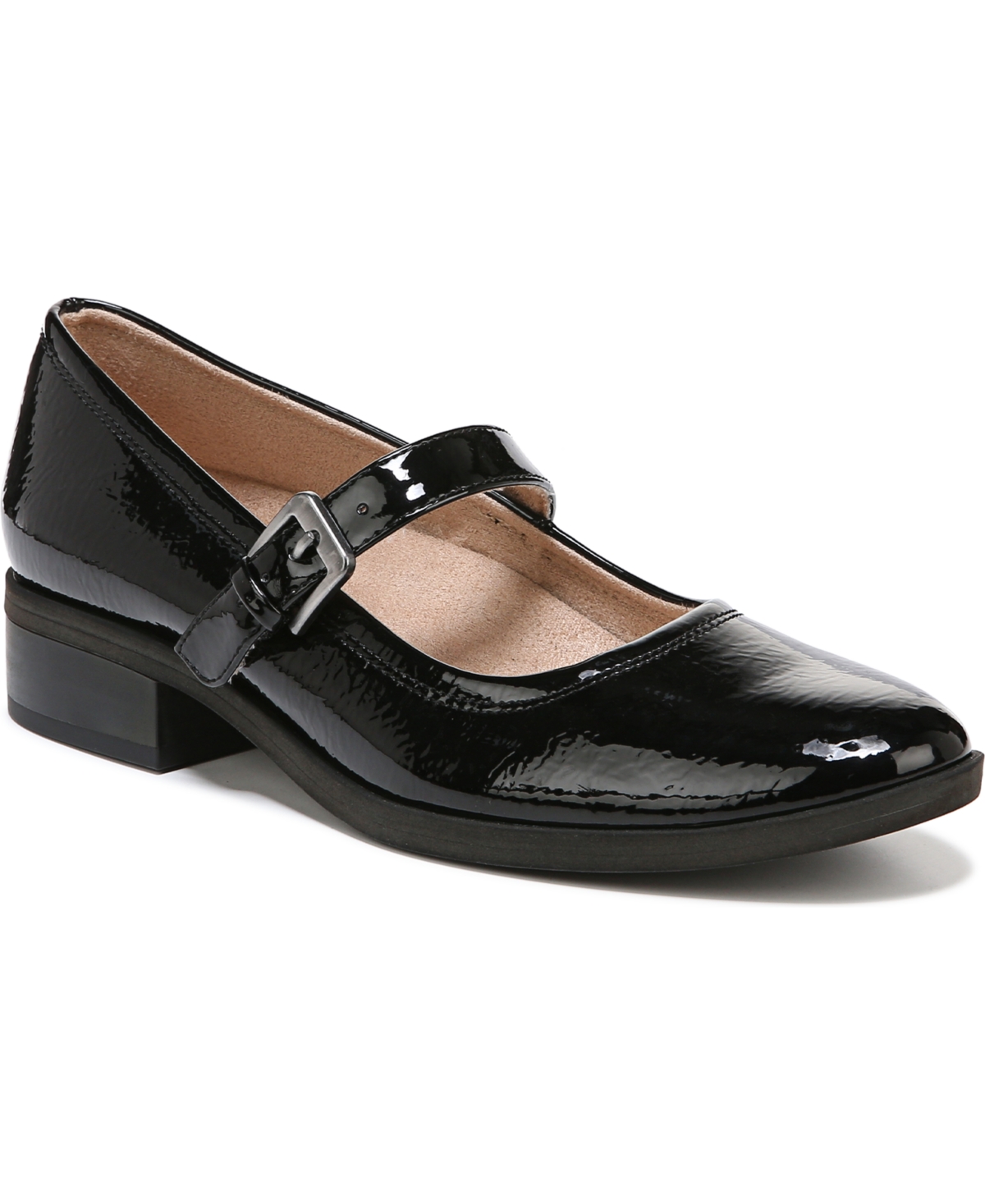 Soul Naturalizer Ramona Mary Janes - Black Faux Patent