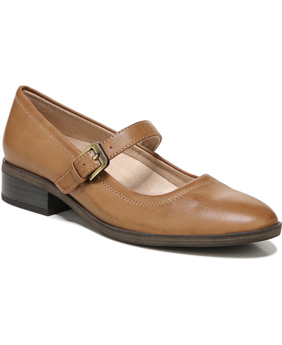 Soul Naturalizer Ramona Mary Janes - English Tea Faux Leather