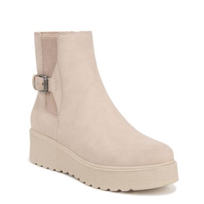 Soul Naturalizer Women's Jayda SOUL Chelsea Boot, Beige, 9.5M