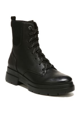 Soul Naturalizer Women's Ozzy Combat Boot, Black, 9.5W