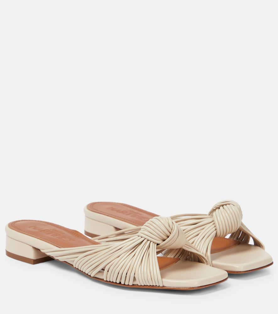 Souliers Martinez Alicante leather mules