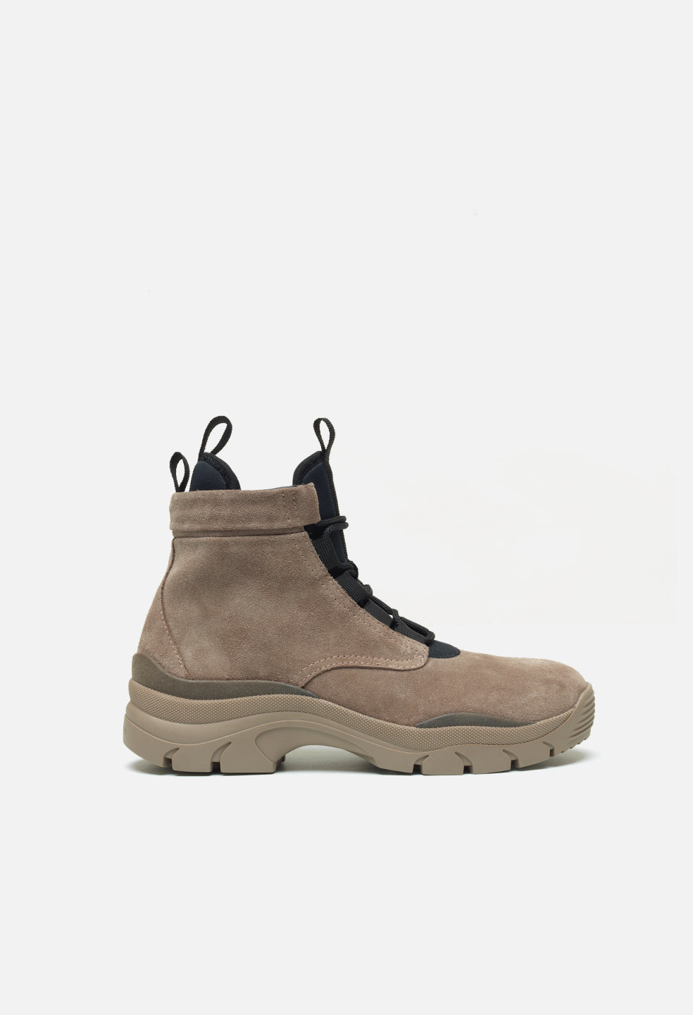 Speed Lace Up Boot / Mocha Suede