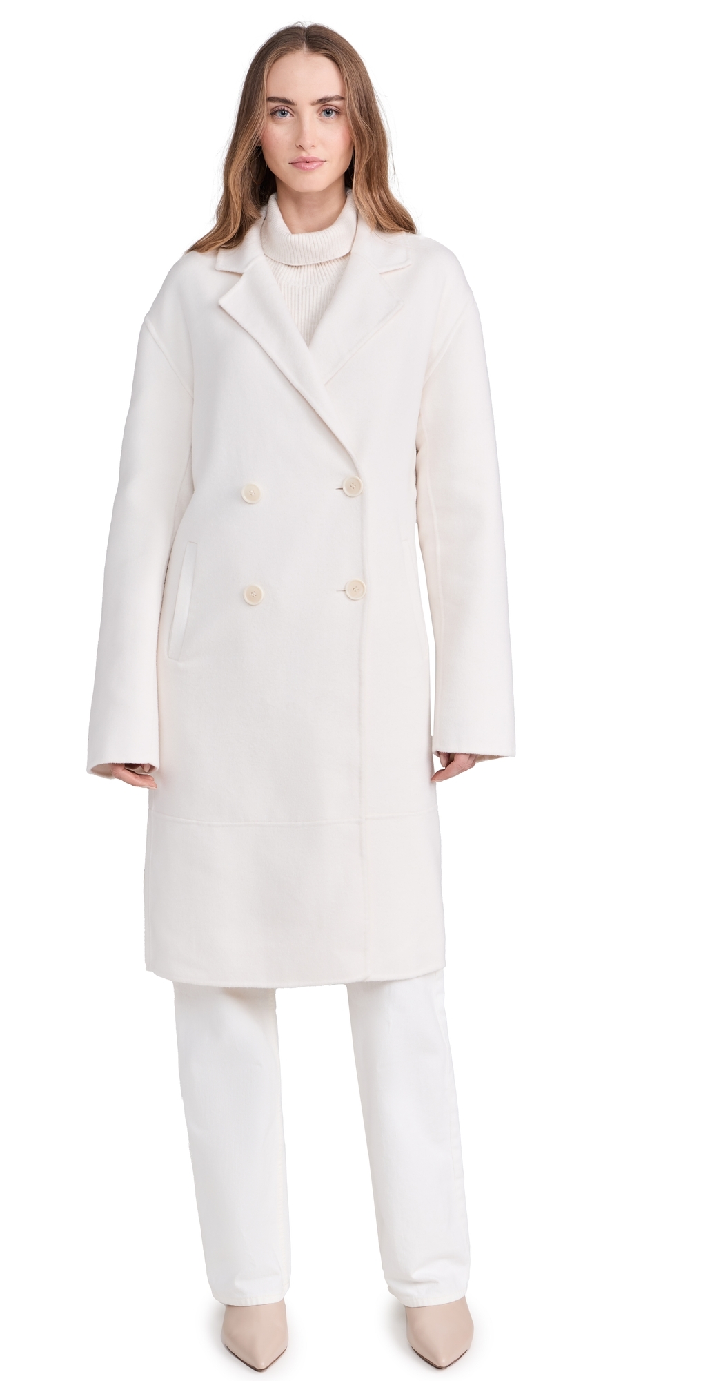 Splendid Splendid x Cella Jane Wool Coat Snow S