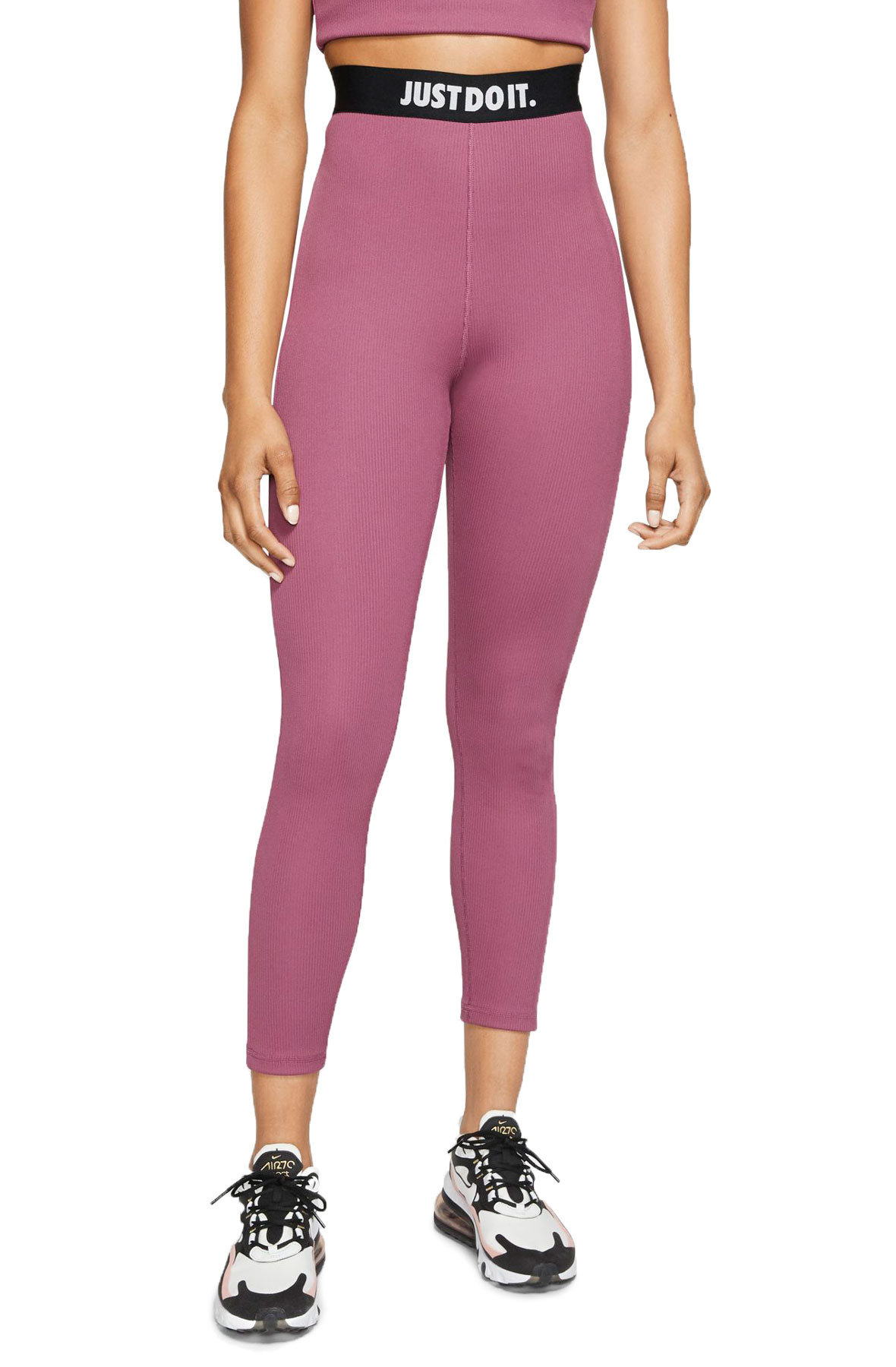 Sportswear JDI Ribbed Leggings Mulberry Rose