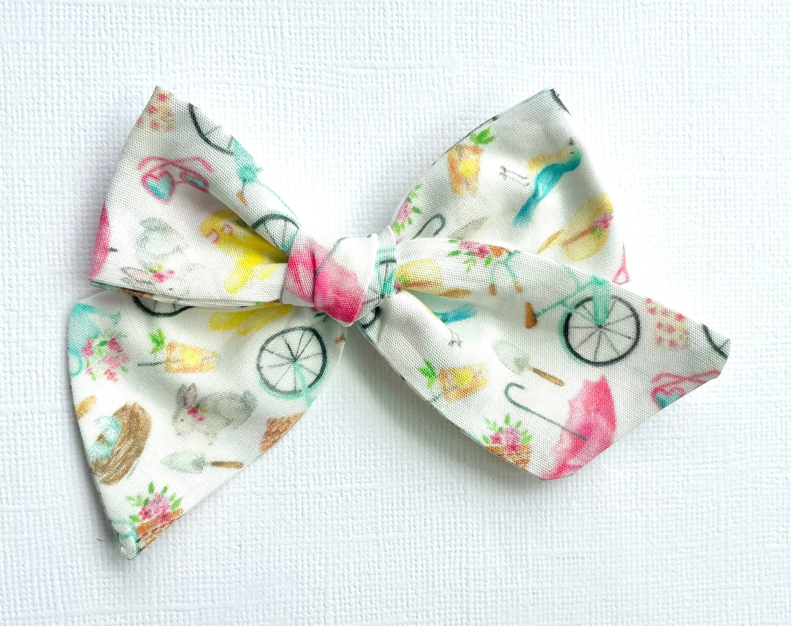 Spring Day Bow | 20 Styles Bicycle Rain Boots Bunny Umbrella Bow, Schoolgirl Sailor Pigtail Bows, Buy 3 Get 1 Free