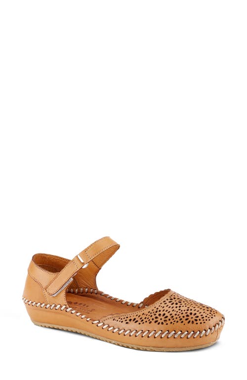 Spring Step Wallania Wedge Sandal in Camel at Nordstrom, Size 5.5-6Us