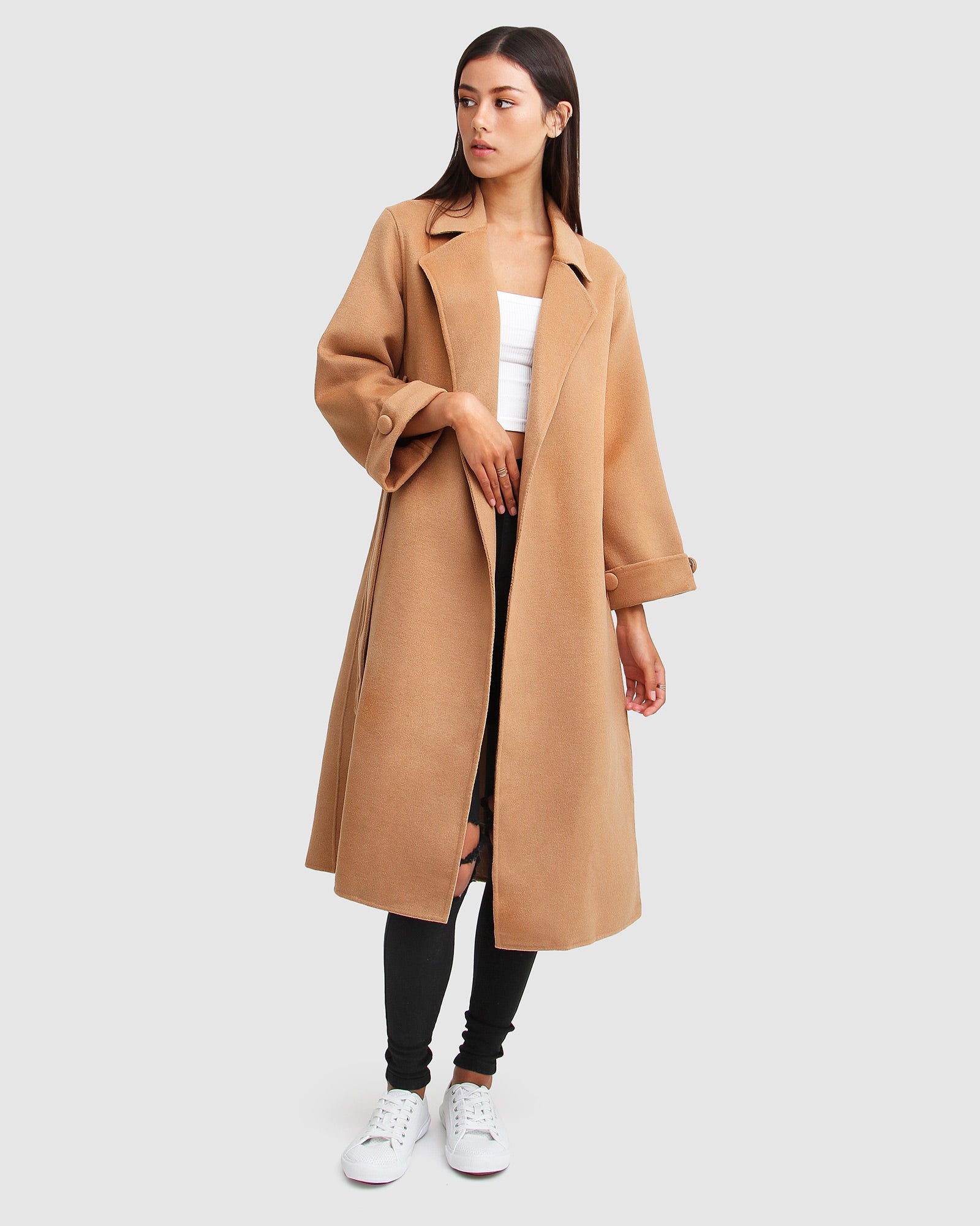 Stay Wild Oversized Wool Coat