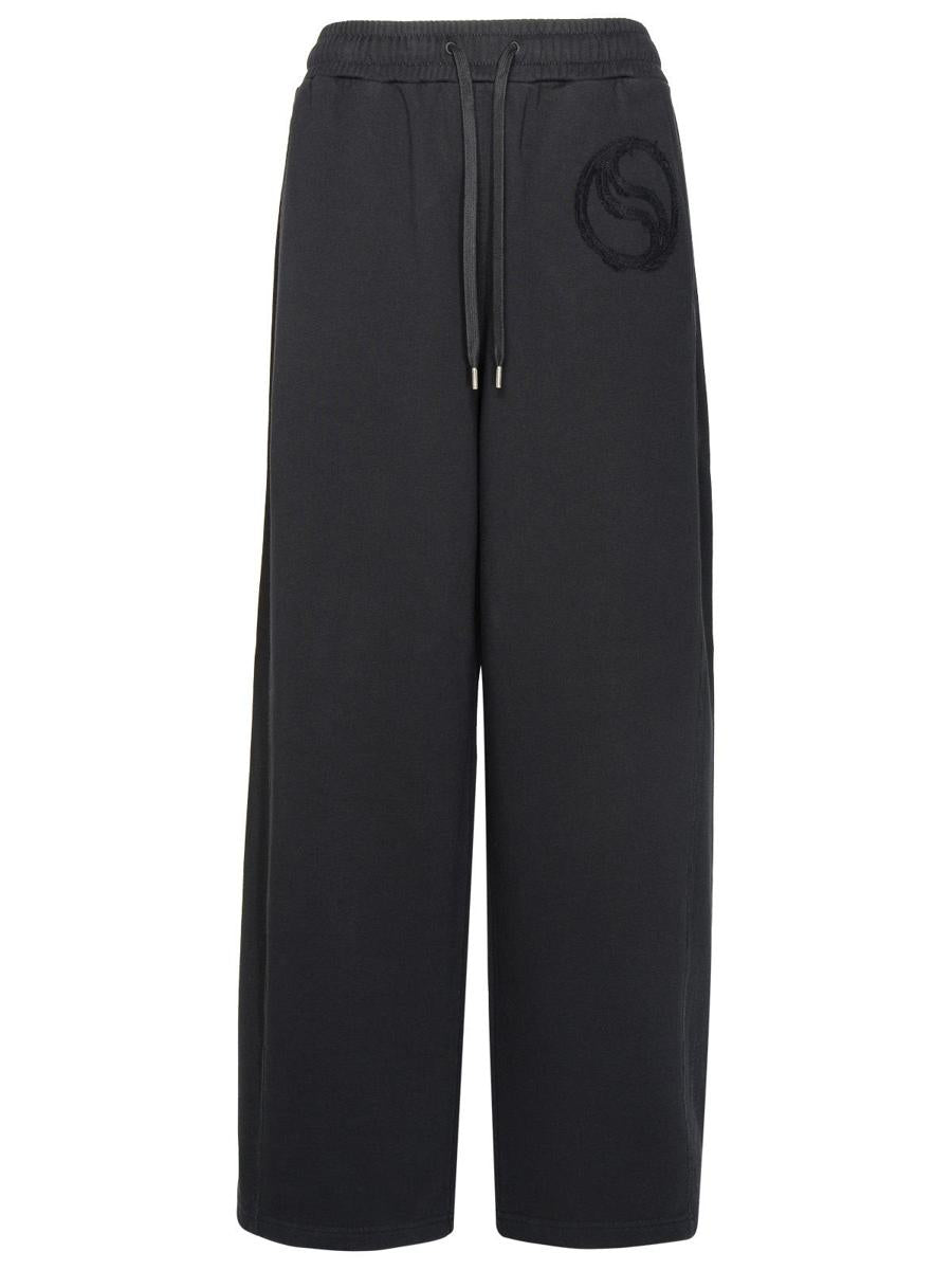 Stella McCartney Black Organic Cotton Joggers