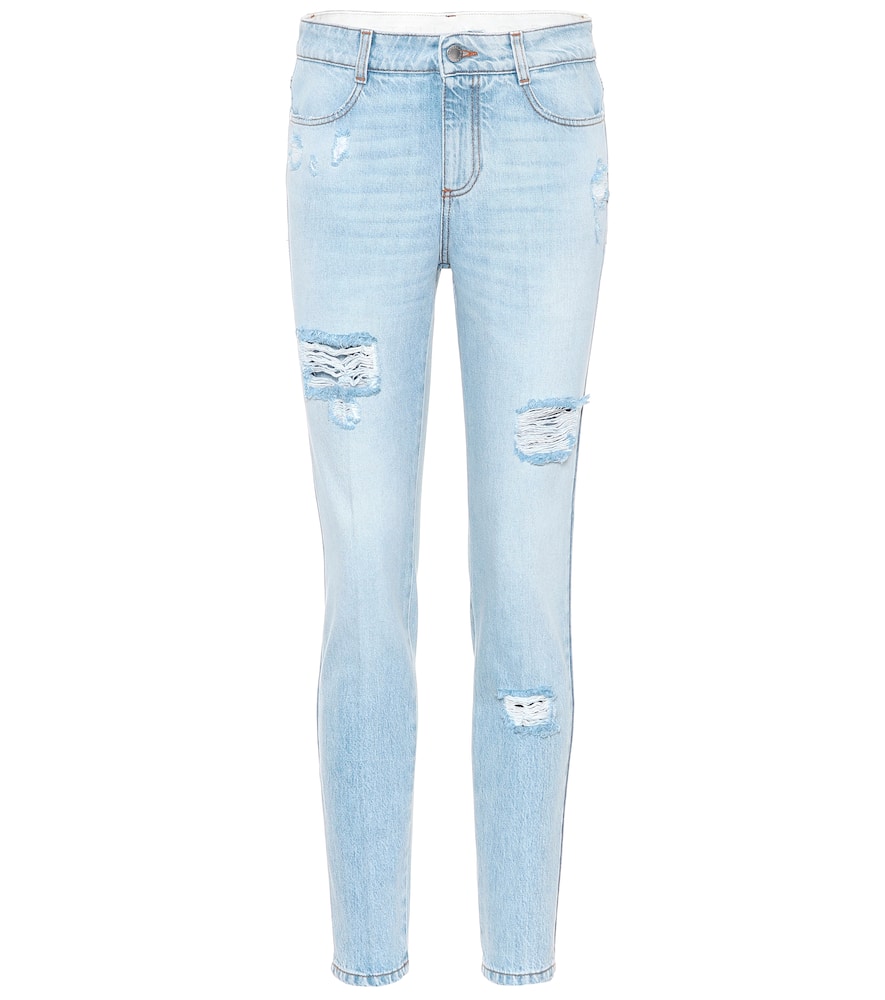 Stella McCartney Distressed skinny jeans