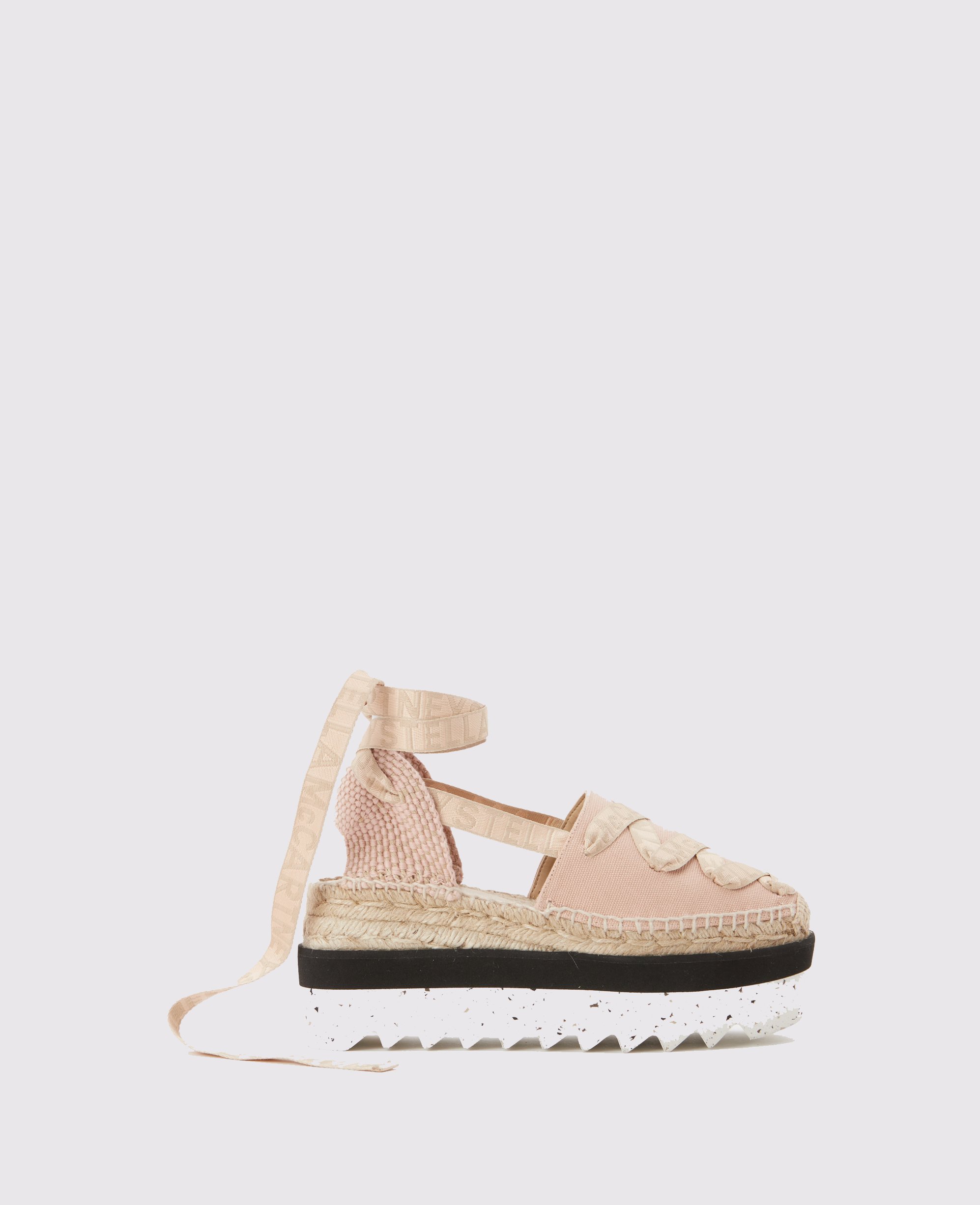 Stella McCartney - Gaia Platform Espadrilles, Woman, Blush pink, Size: 35