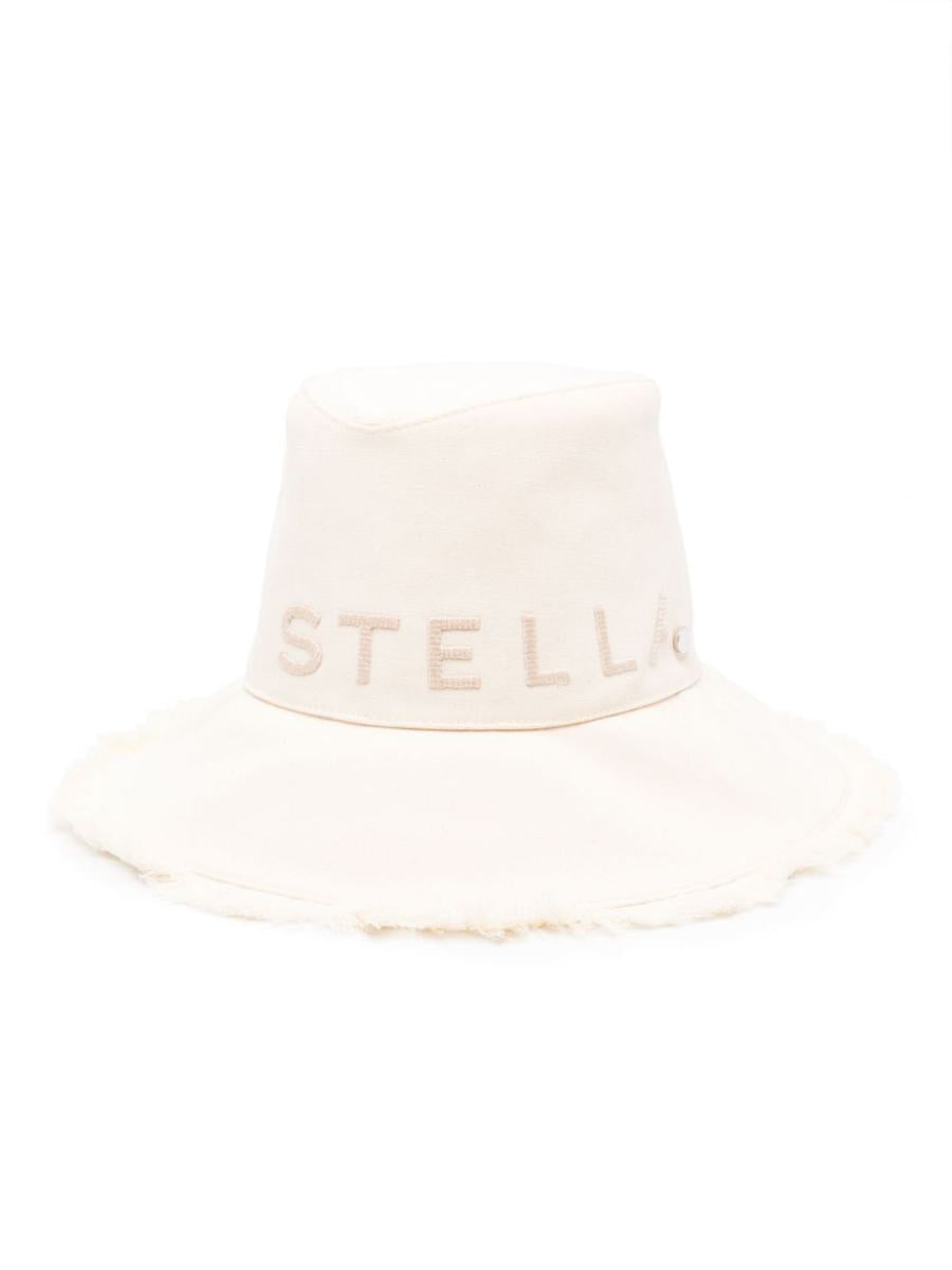 Stella McCartney Logo Canvas Fedora Hat