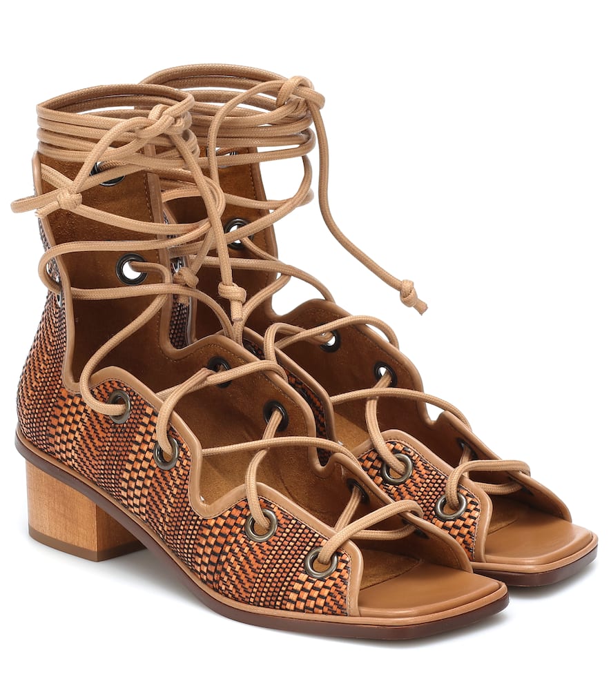 Stella McCartney Maia faux leather gladiator sandals