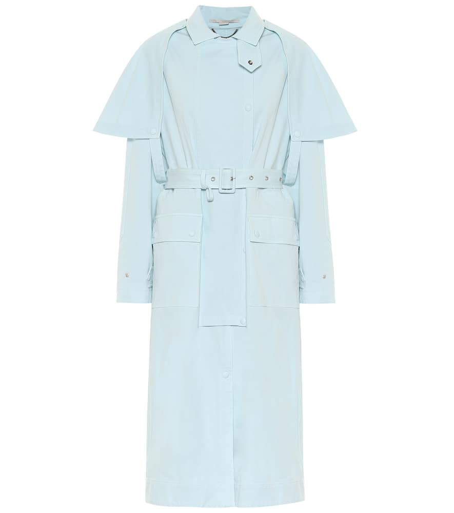 Stella McCartney Stacey stretch-cotton trench coat