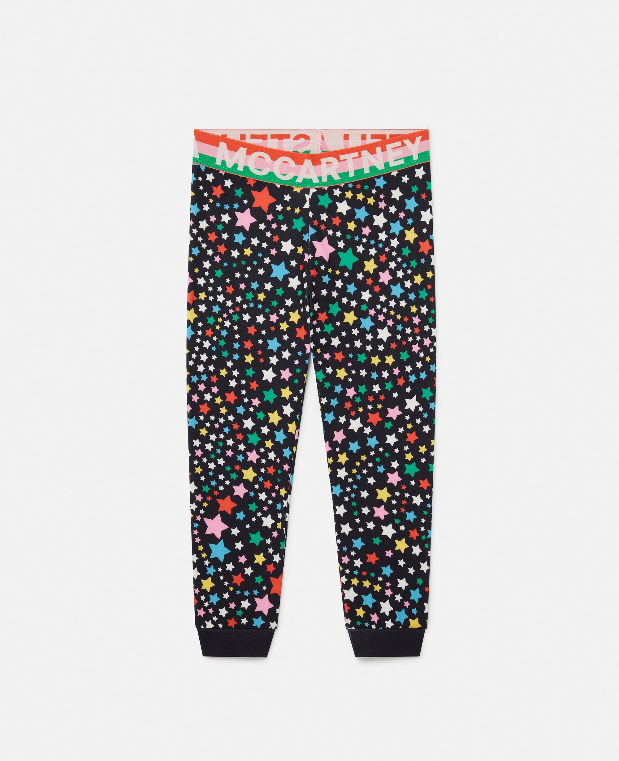 Stella McCartney - Star Pattern Leggings, Woman, Multicolor, Size: 10