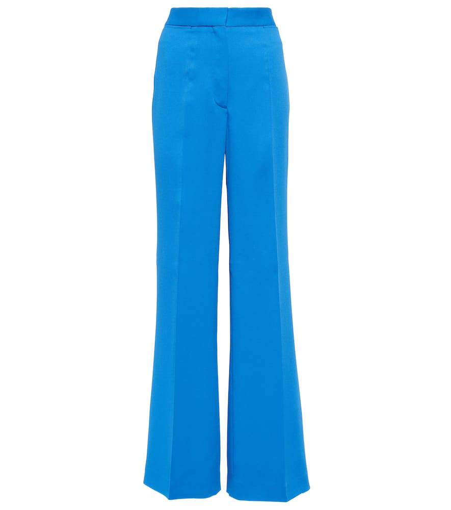 Stella McCartney Tailored twill high-rise wide-leg pants