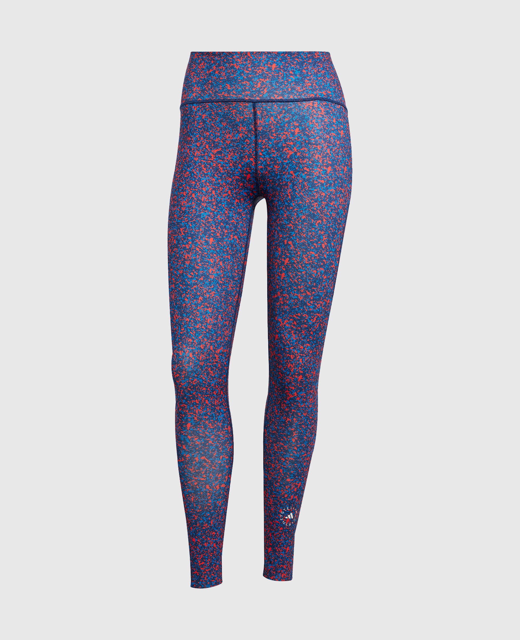 Stella McCartney - TruePurpose Optime Training Leggings, Woman, Active Red/Bahia Blue/Navy, Size: L