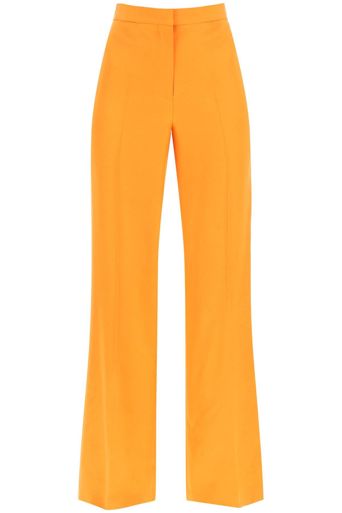 Stella Mccartney Flared Tailoring Pants in Orange, Women's (Size 27)