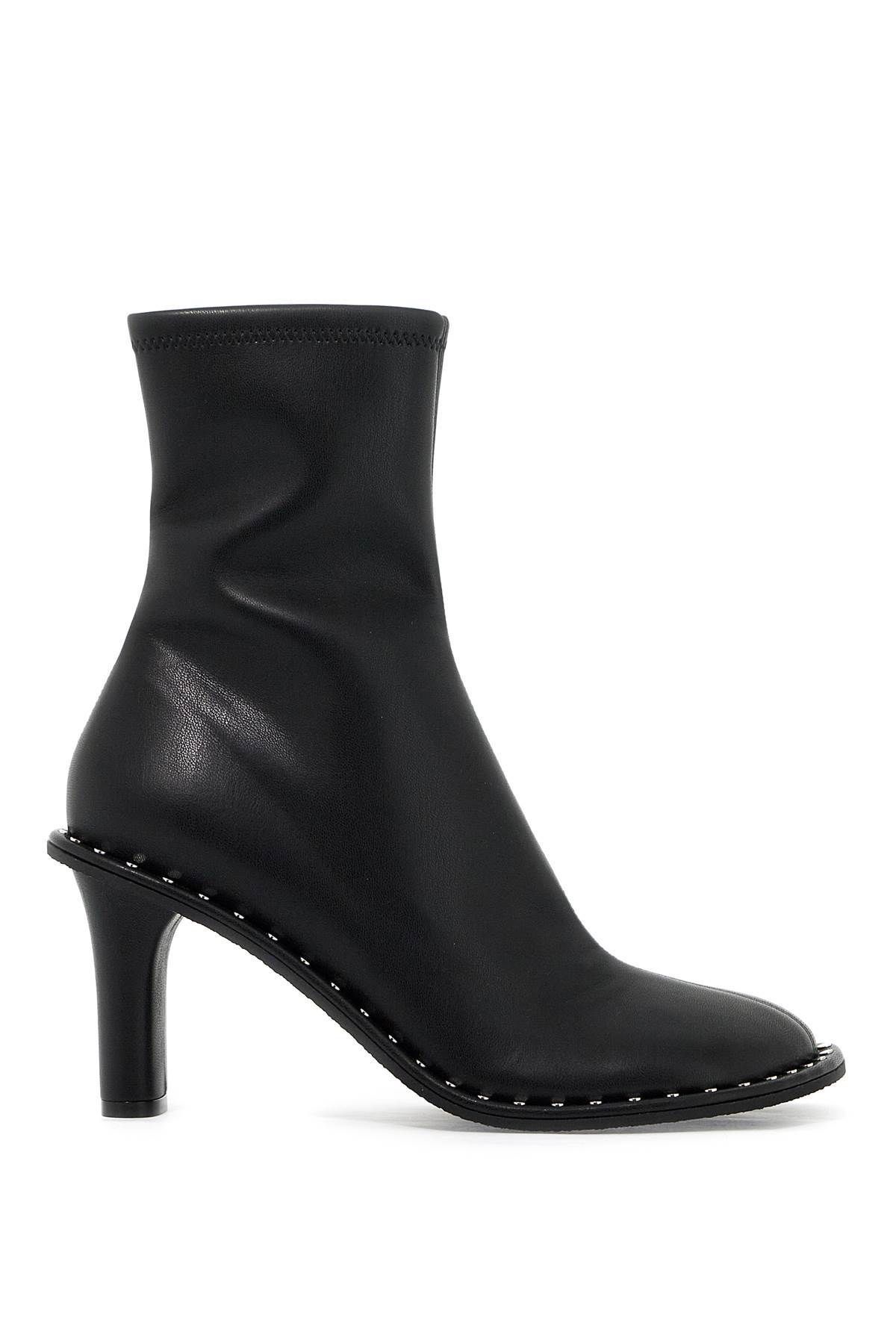 Stella Mccartney Ryder Sock Ankle Boots With Heel Shoes For Women Size Eu 36 in Black