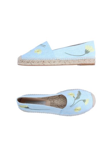 Stella Mccartney Woman Espadrilles Sky blue Size 6 Textile fibers