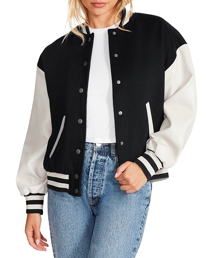 Steve Madden Alexandra Varsity Jacket