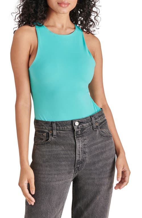 Steve Madden Nico Sleeveless Bodysuit in Pastel Turquoise at Nordstrom, Size X-Small