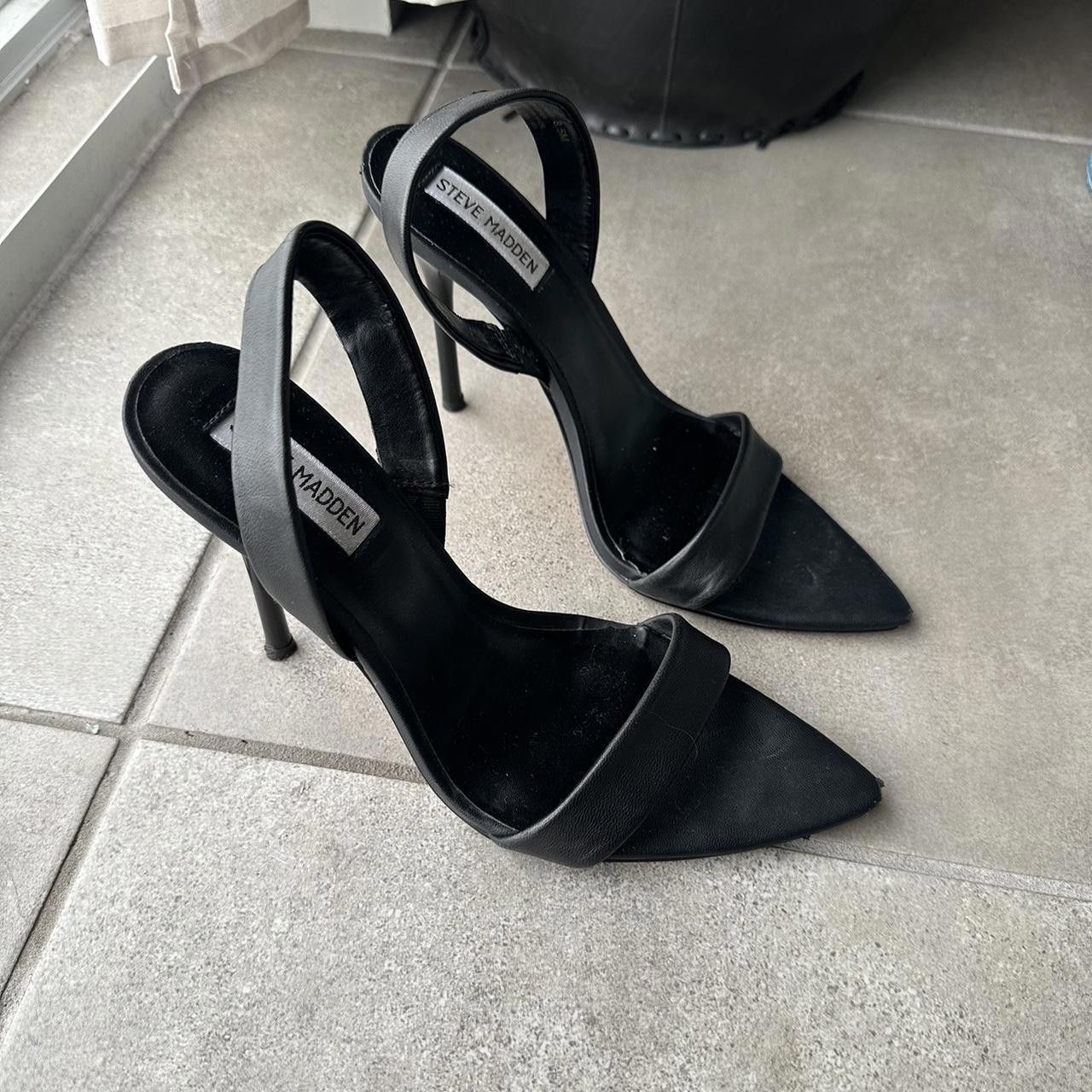 Steve Madden Women's Black Court Shoes (Size 8.5)