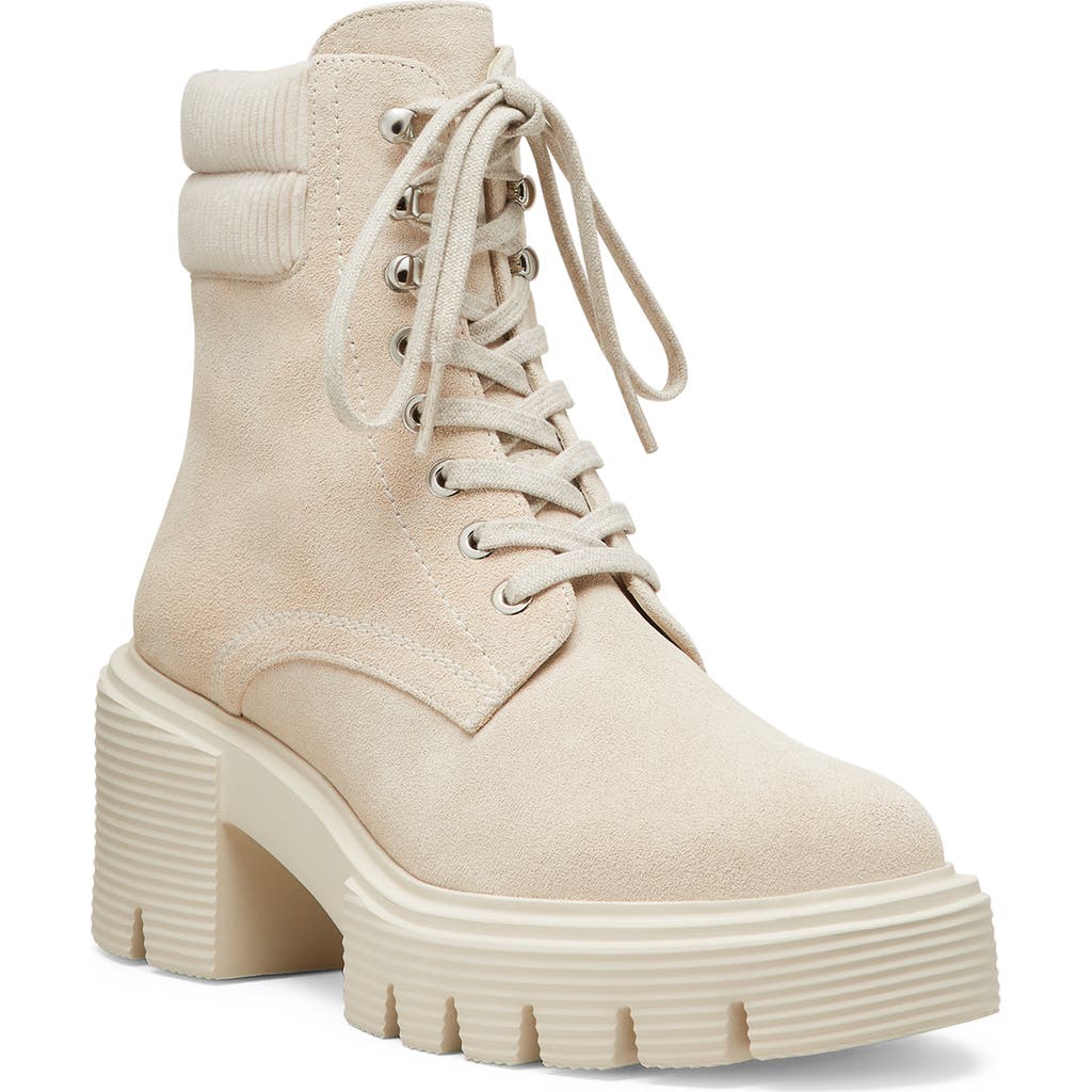 Stuart Weitzman Soho Hiking Boot in Oat Tonal/Cipria at Nordstrom, Size 6