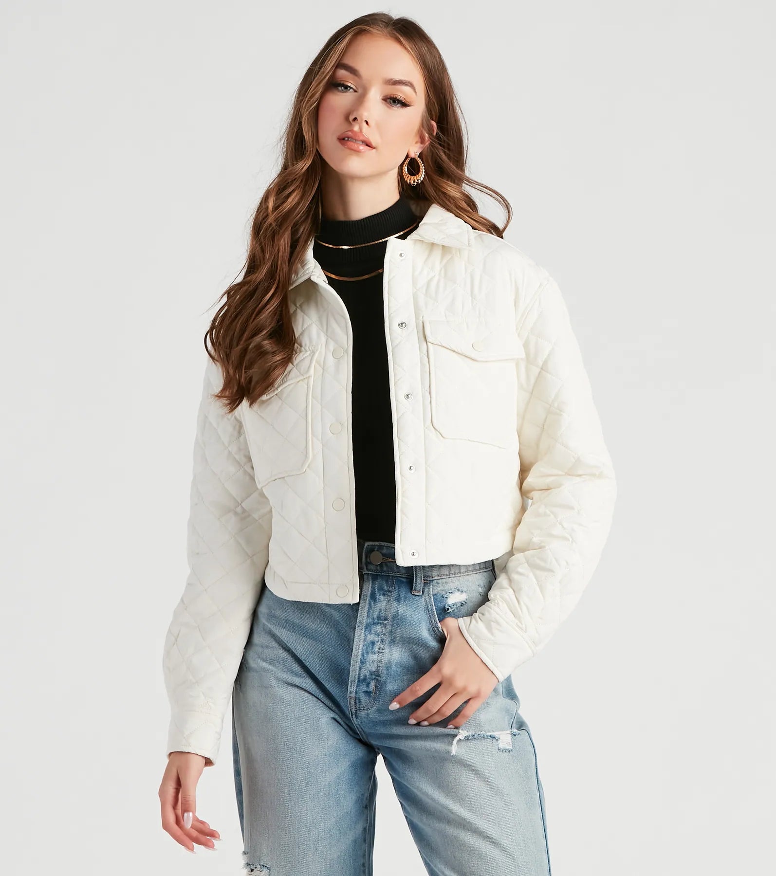 Stylish In The Chill Puffer Jacket