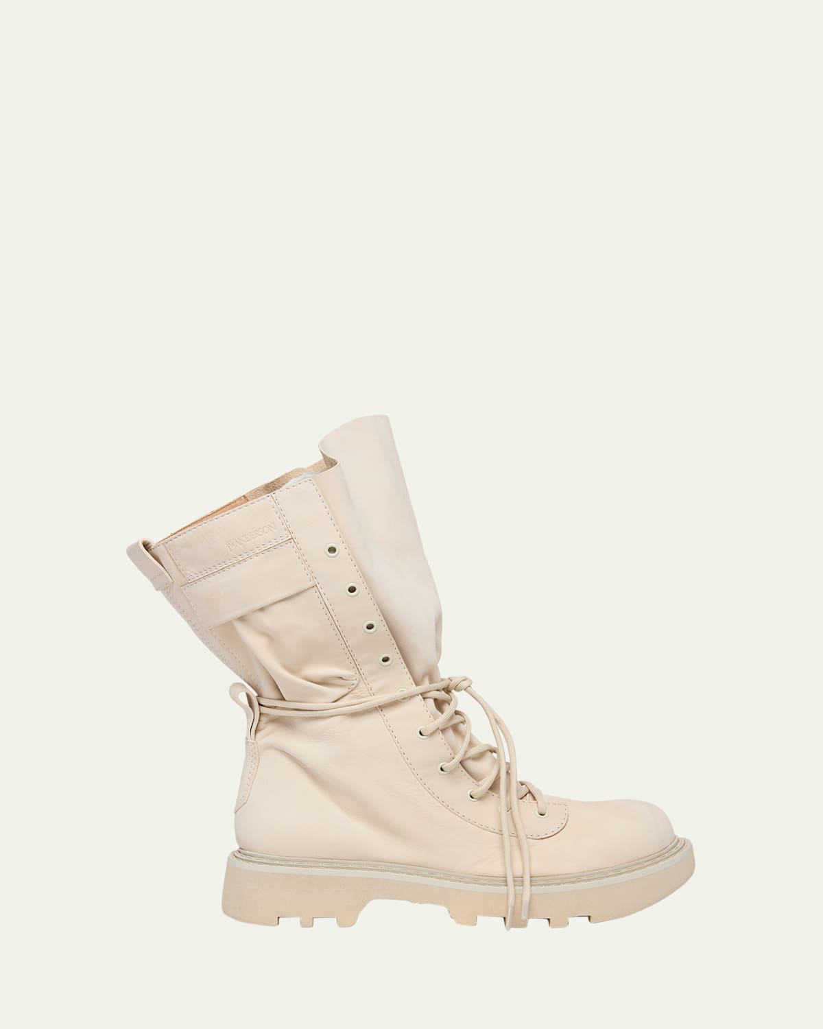 Suede Lace-Up Combat Boots