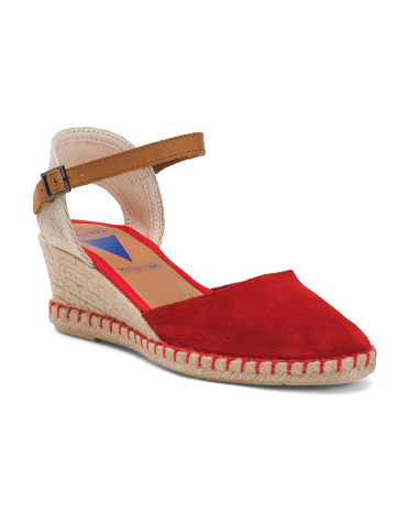 Suede Malena Wedge Espadrilles for Women | Man-Made Sole/Suede