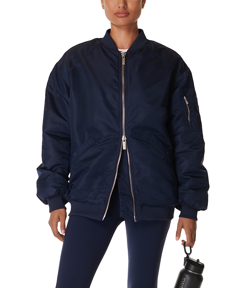 Sweaty Betty City Longline Bomber Jacket