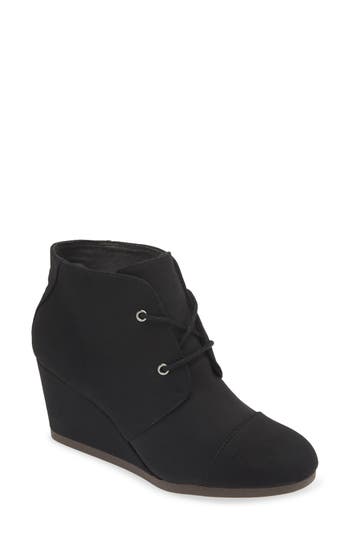 TOMS Colette Wedge Boot in Black at Nordstrom Rack, Size 10