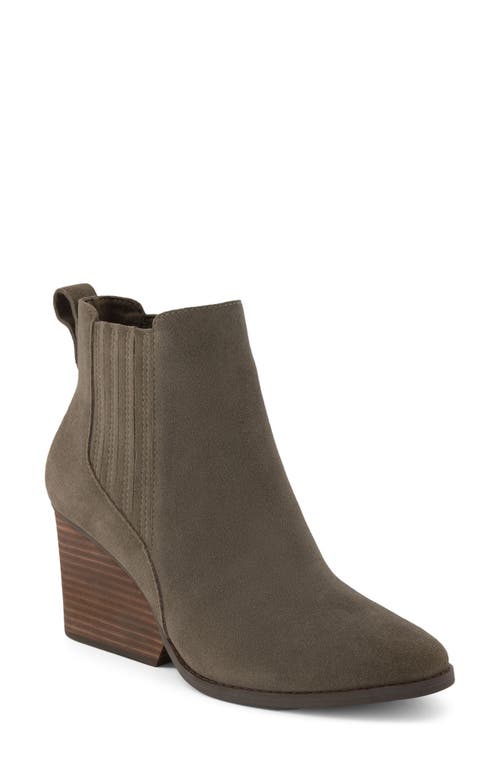 TOMS Noa Suede Chelsea Boot in Green at Nordstrom, Size 6