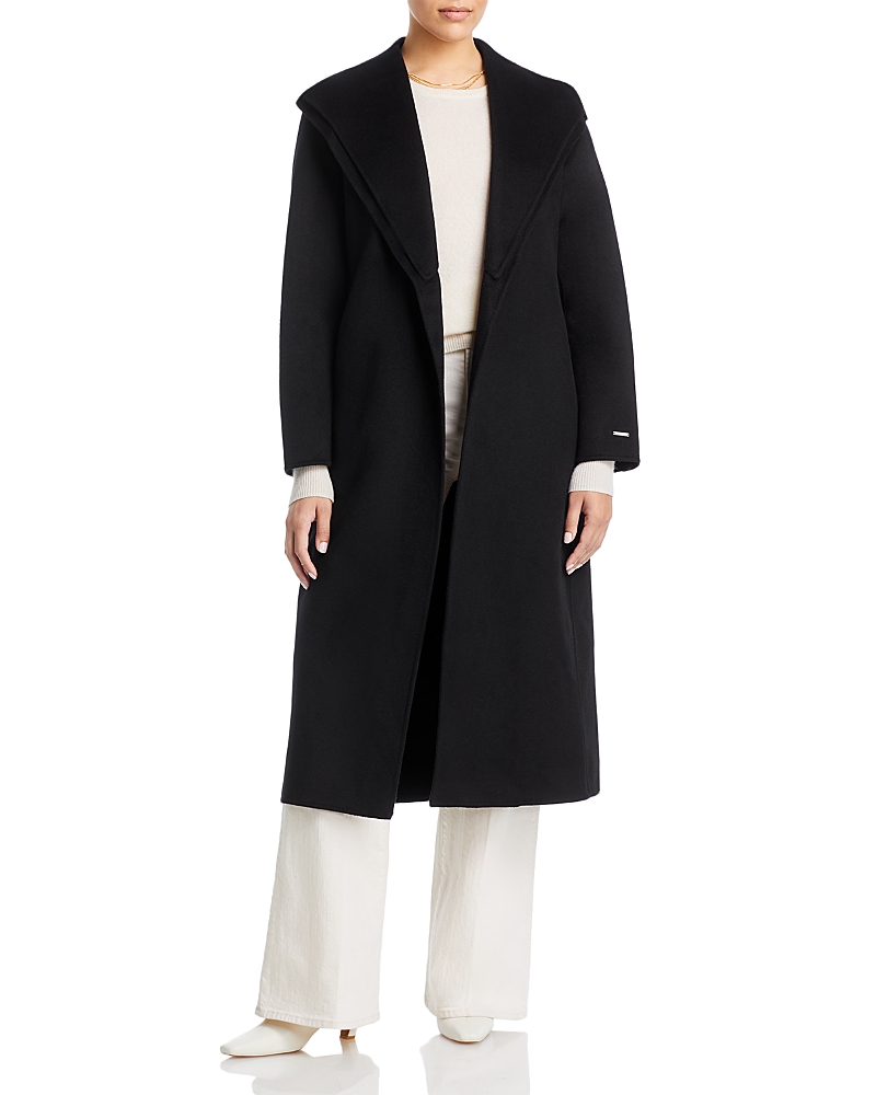 Tahari Elliot Belted Wrap Coat