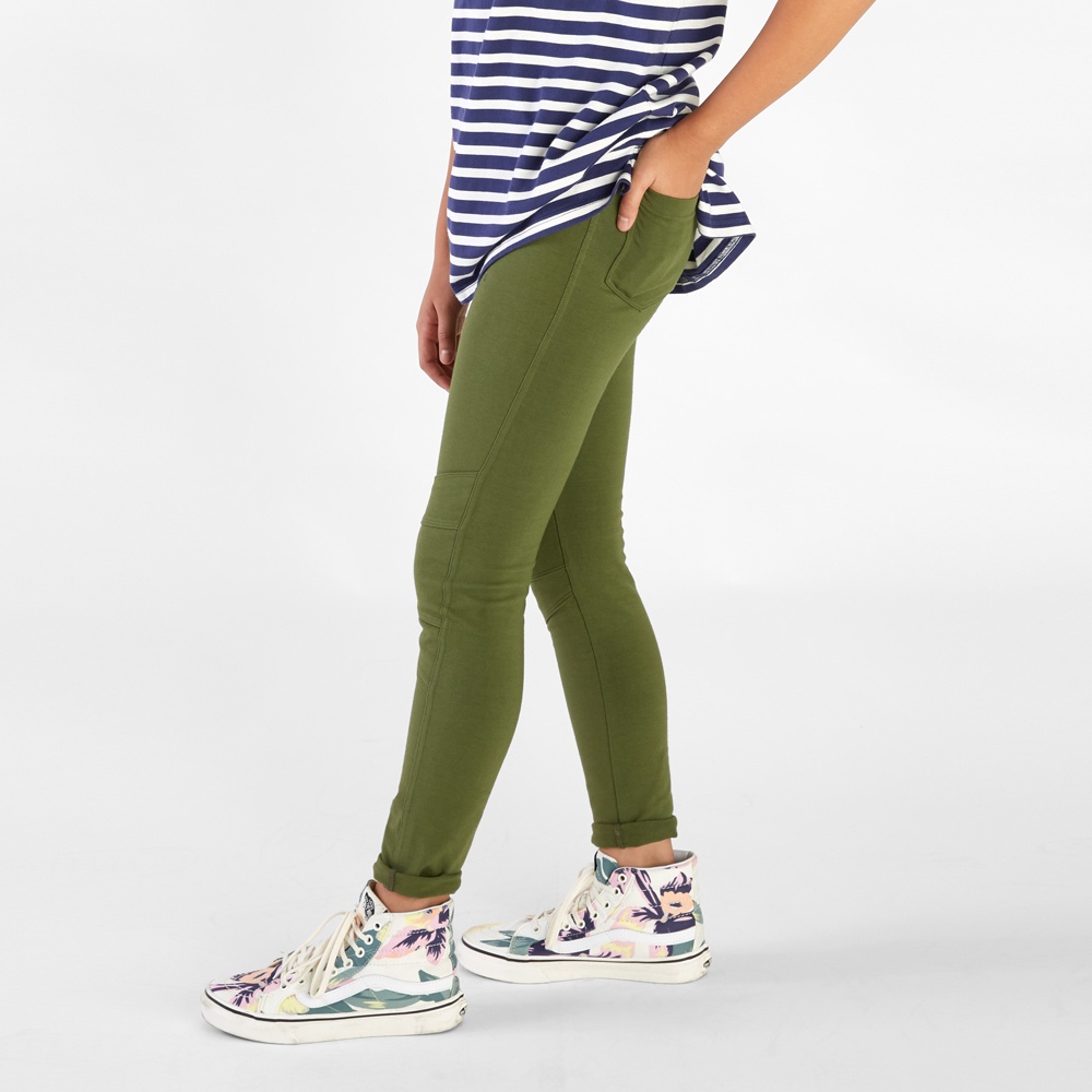 Tea Collection Pintuck Knee Skinny Pants