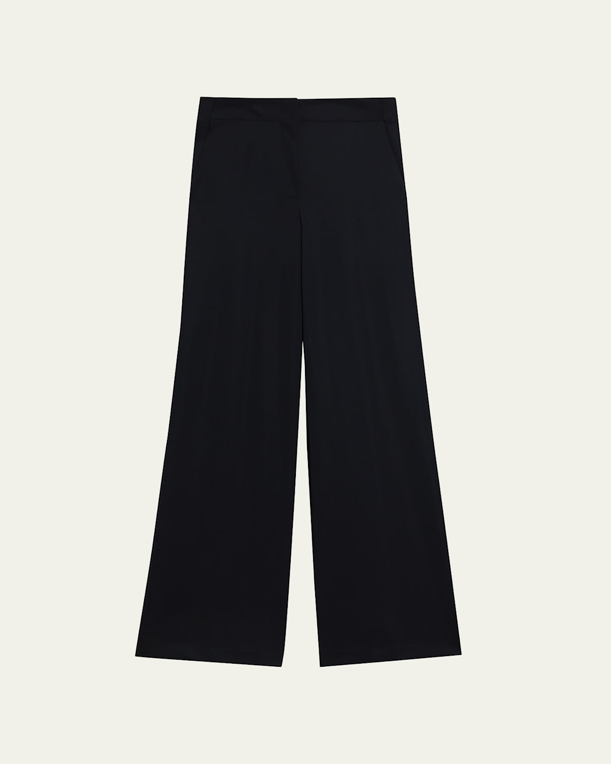 Terena Precision Ponte Cropped Wide-Leg Pants