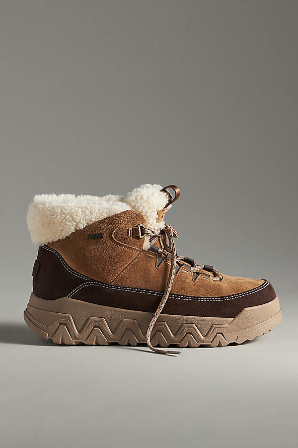 TerreTrail Cozy Lace-Up Boots