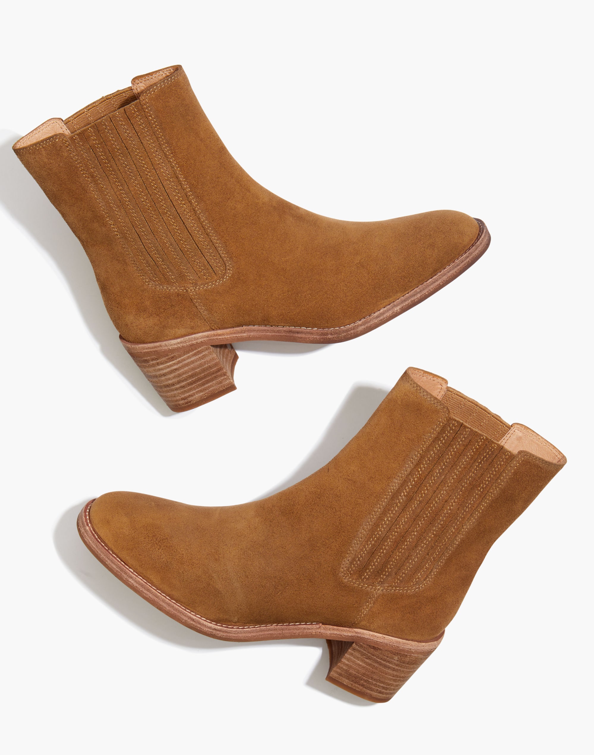 The Autumn High Chelsea Boot in Suede