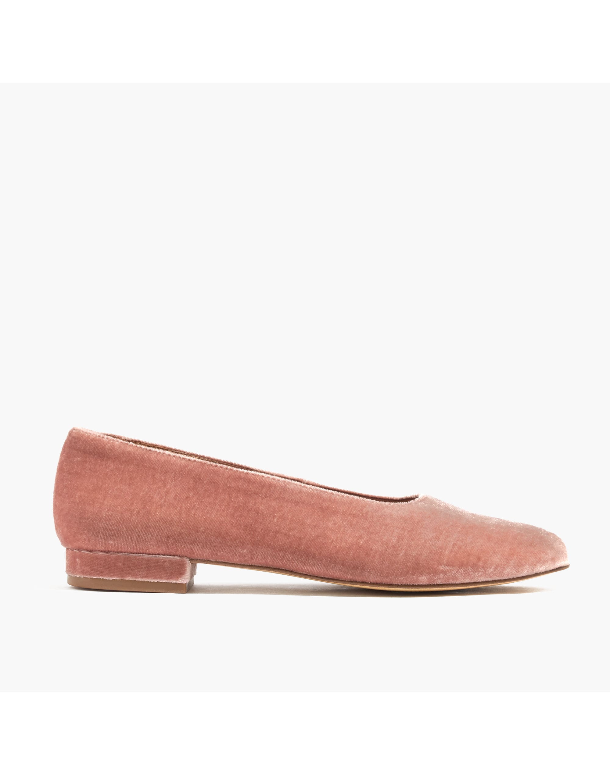 The Leia Ballet Flat in Velvet