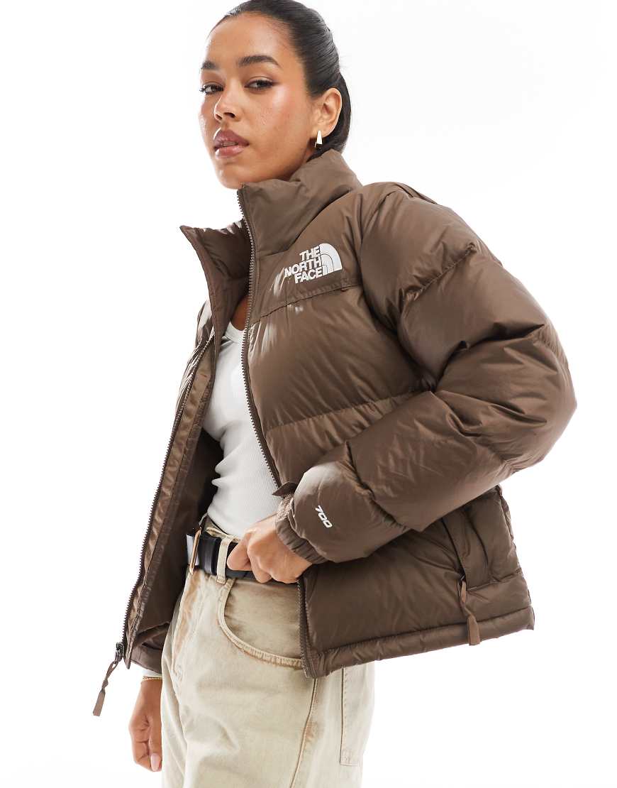 The North Face 1996 Retro Nuptse down puffer jacket in smokey brown