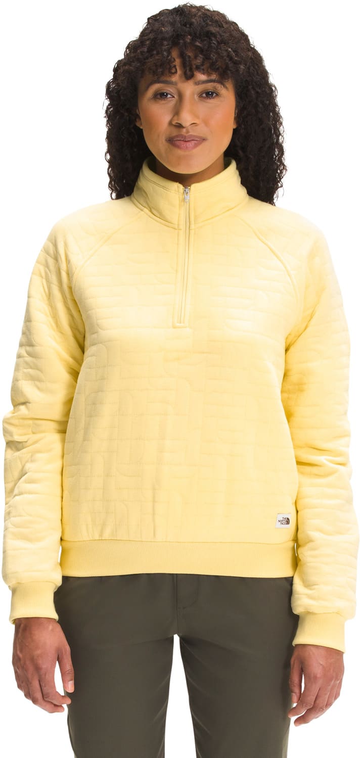 The North Face Longs Peak Quilted 1/4 Zip Sweatshirt The House