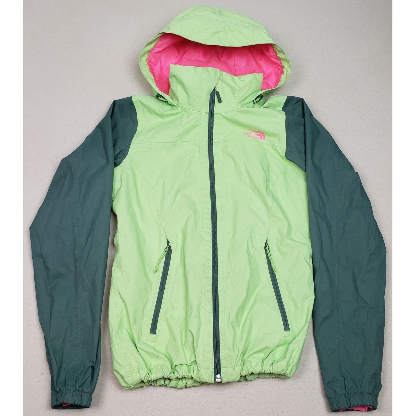 The North Face Resolve Plus Green Anorak Womens Light Jacket (Size XS)