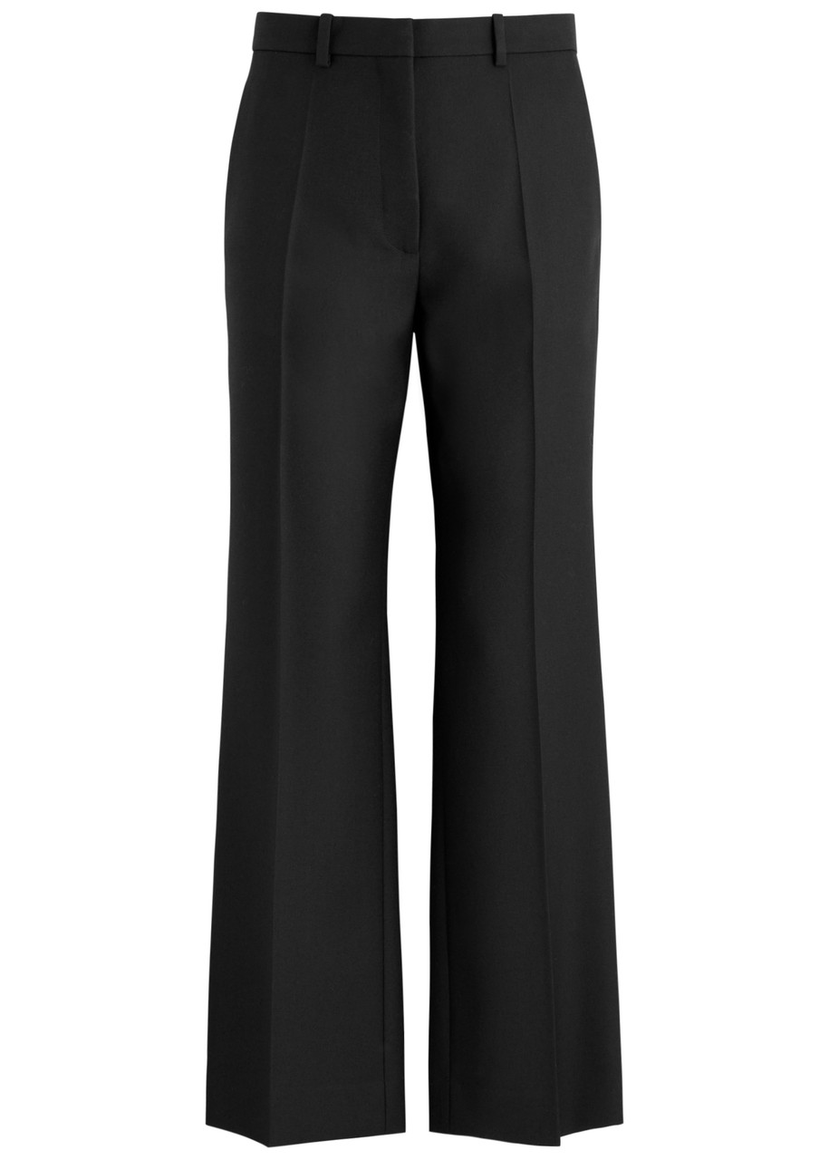 The Row Albereta Straight-leg Wool Trousers - Black - 6 (UK10 / S)