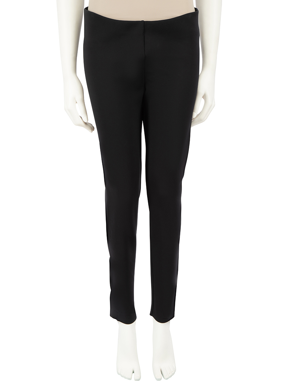 The Row Black Stretch Low Rise Leggings