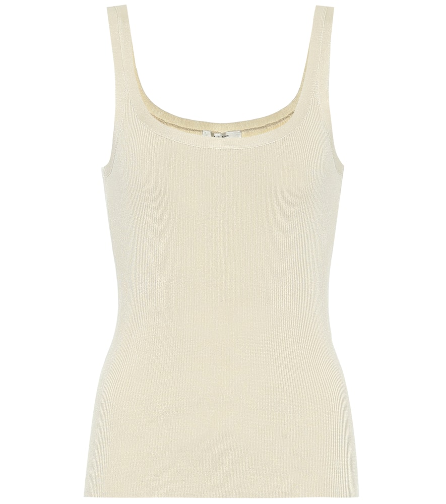 The Row Lanna silk tank top