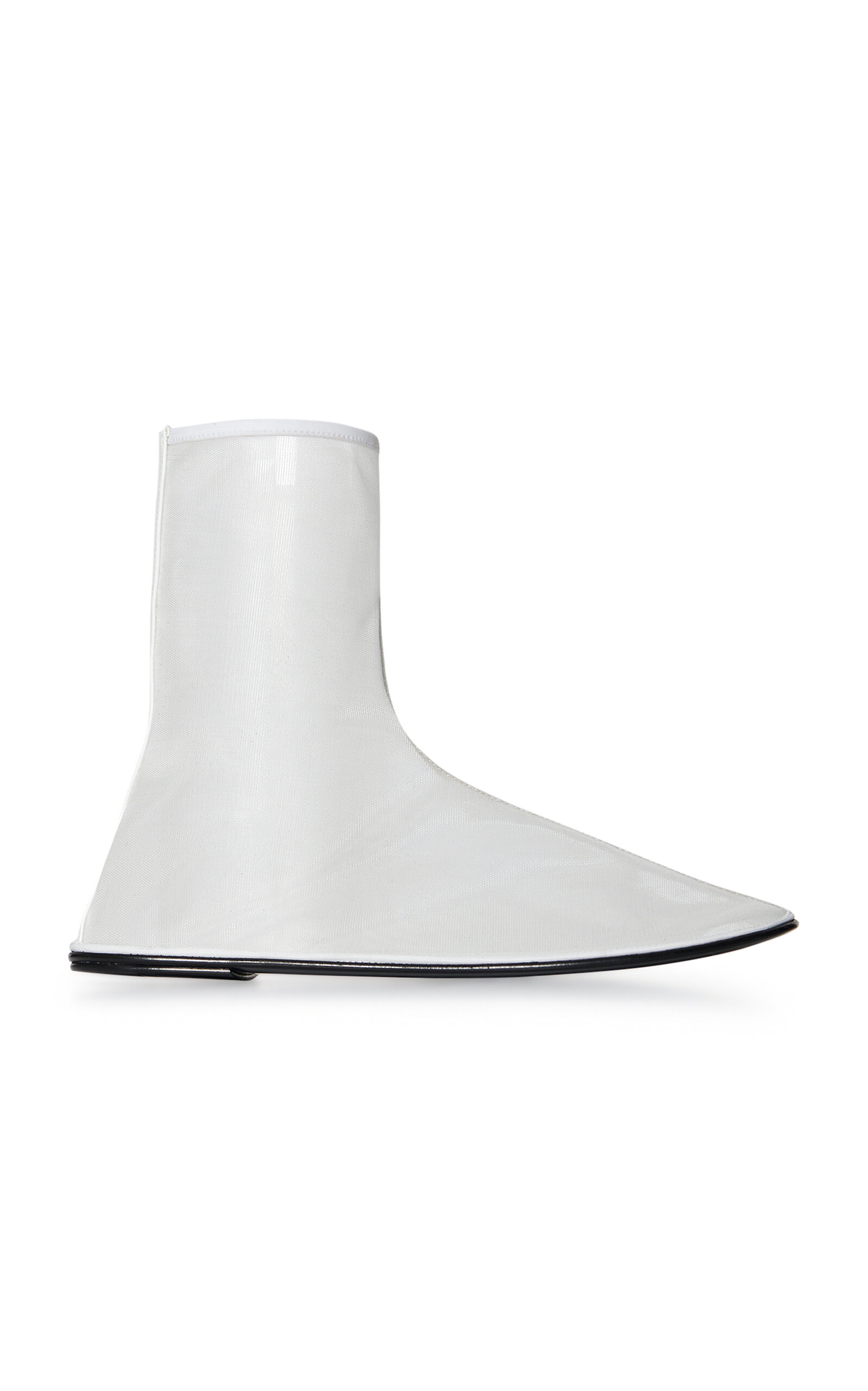 The Row - Sock Mesh Ankle Boots - White - IT 38 - Moda Operandi