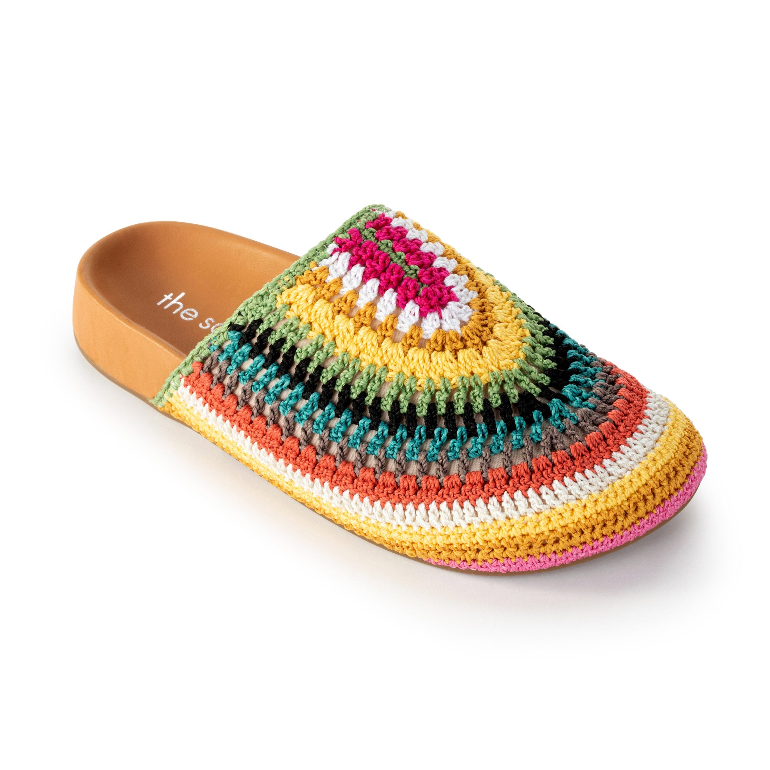 The Sak Bolinas Crochet Clogs Bag | Hand Crochet - Island Dusk Size 6